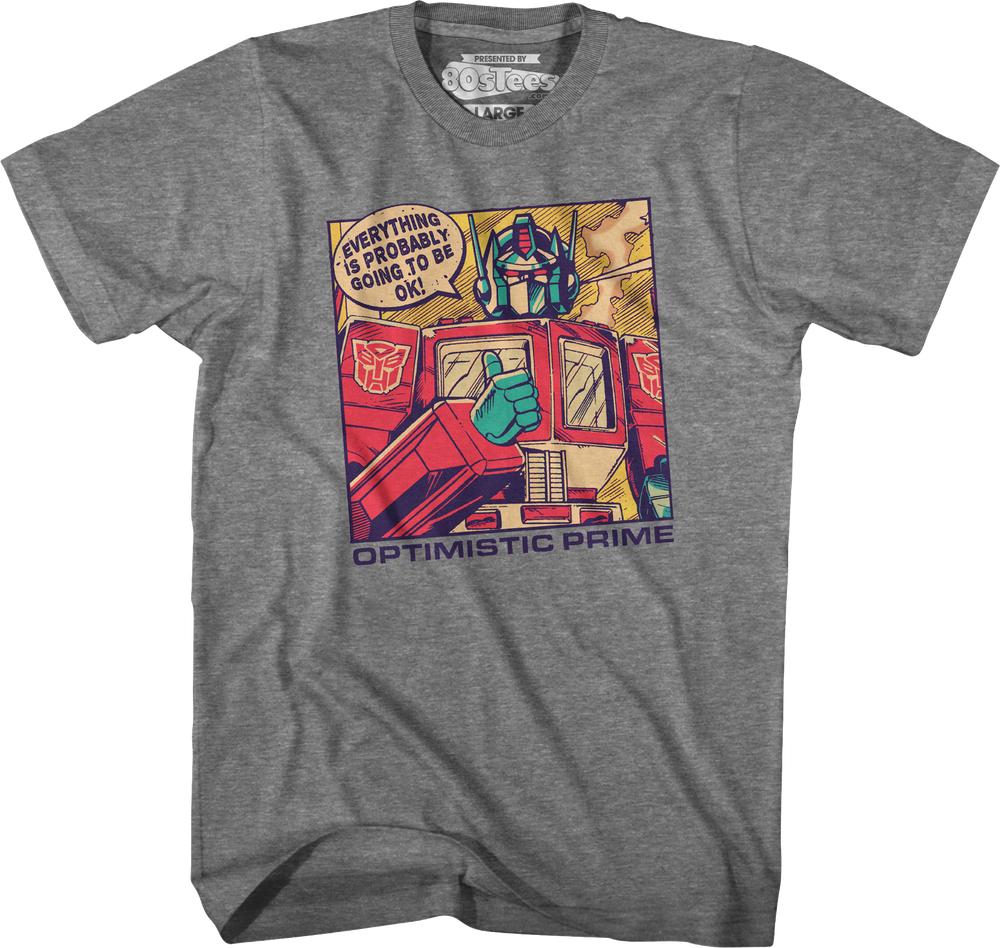 Optimistic Prime Transformers T-Shirt