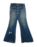 70s Levi's Orange Tab Flared Denim Jeans size 30