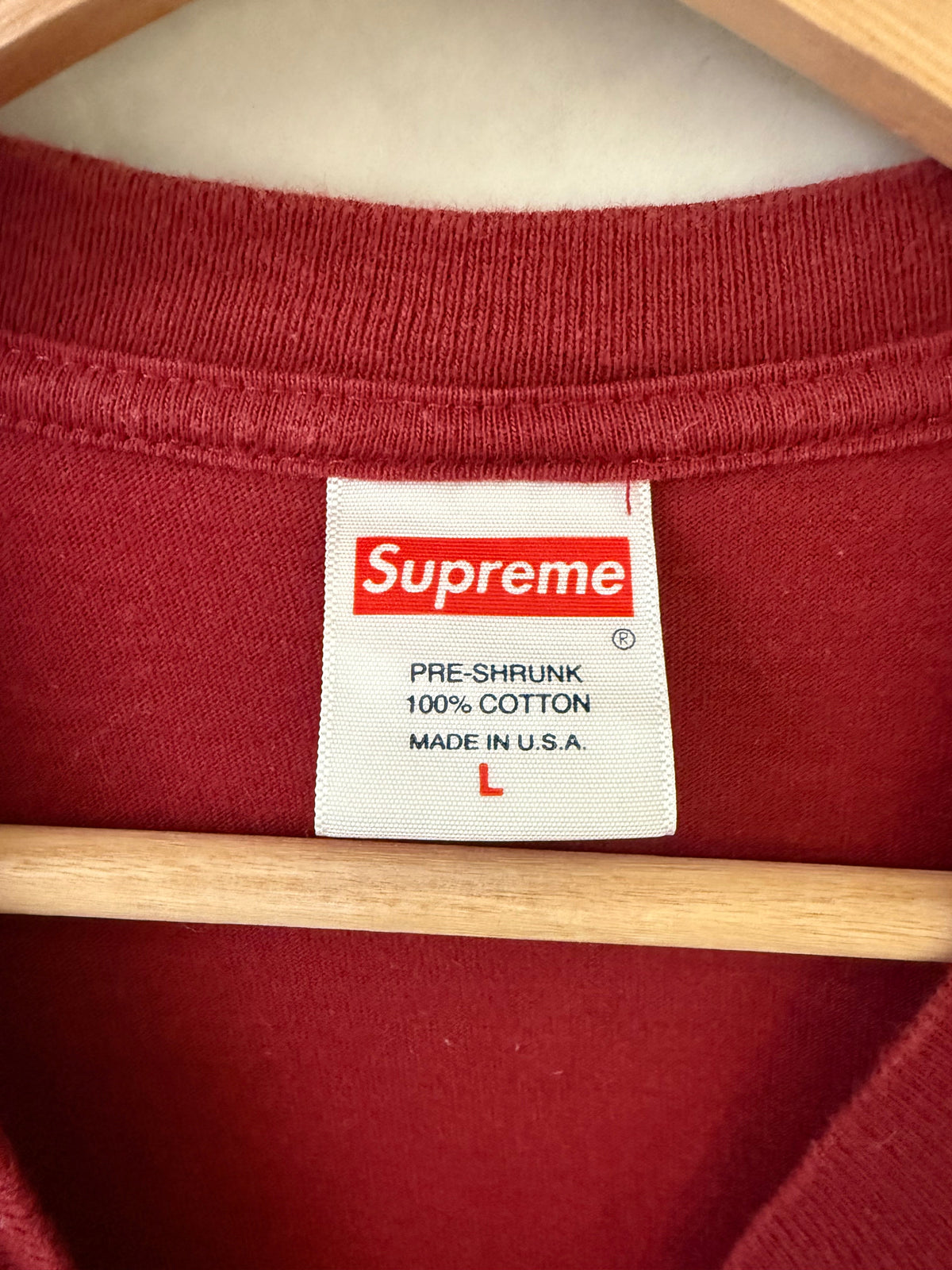 2017 Supreme x Akira Arm Burgundy Anime Tee product image 3