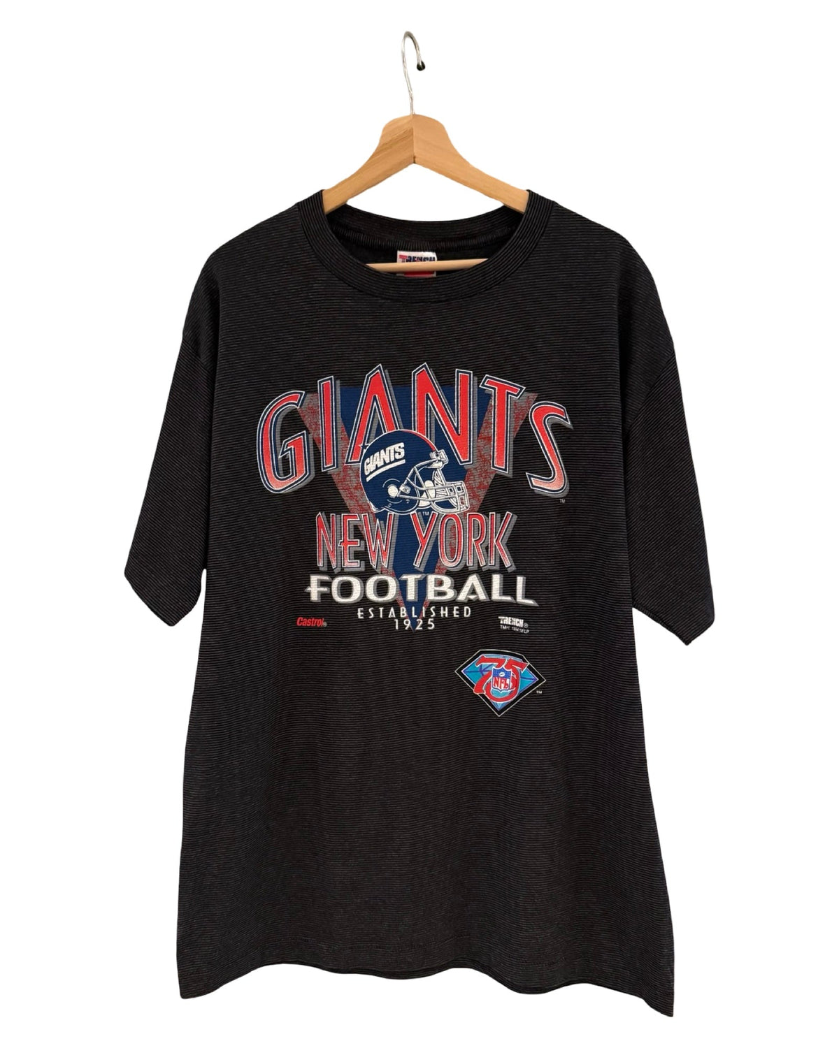 Vintage 1994 New York Giants Striped Tee product image 1