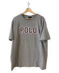 Vintage 90s Polo Ralph Lauren Gray Burgundy Logo Tee product image 1