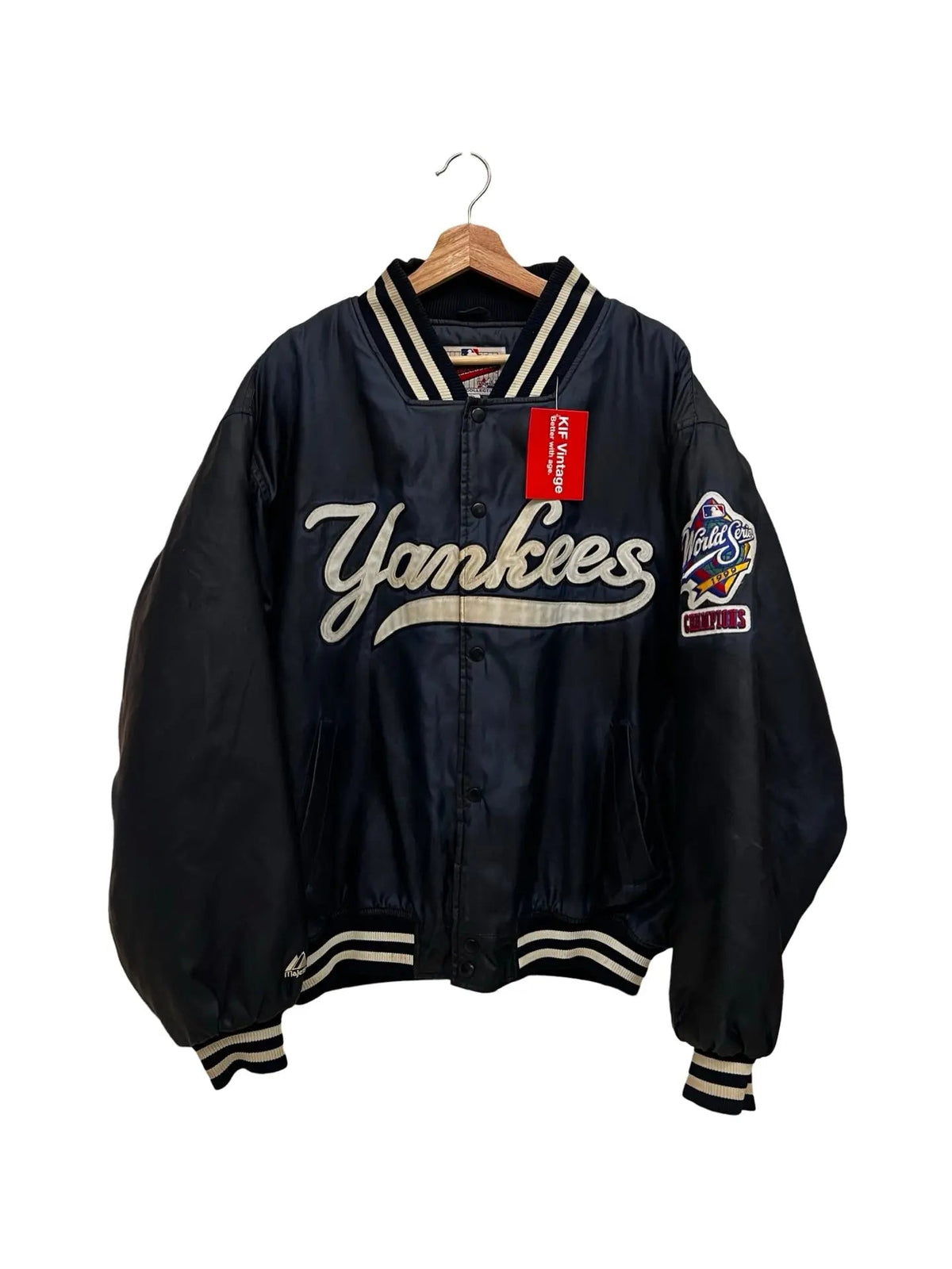 Vintage 1999 Yankees World Series Majestic Bomber Jacket product image 1