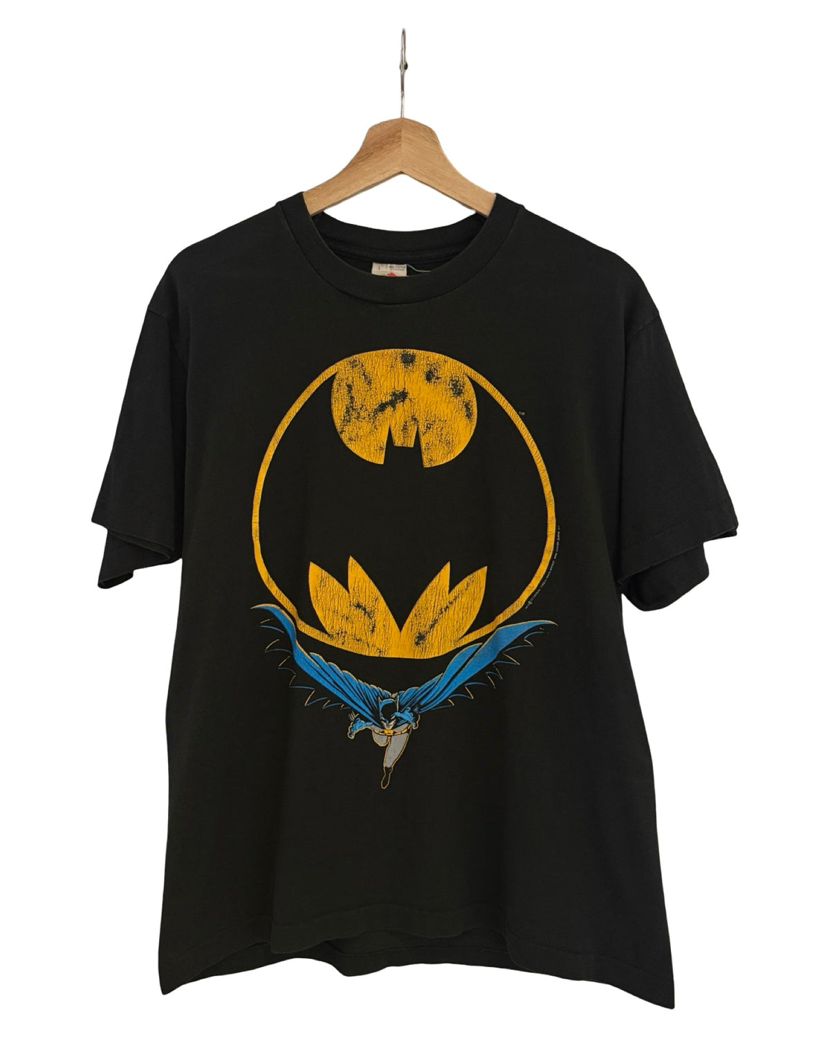 Vintage 1989 Batman Yellow Signal Promo Tee product image 1