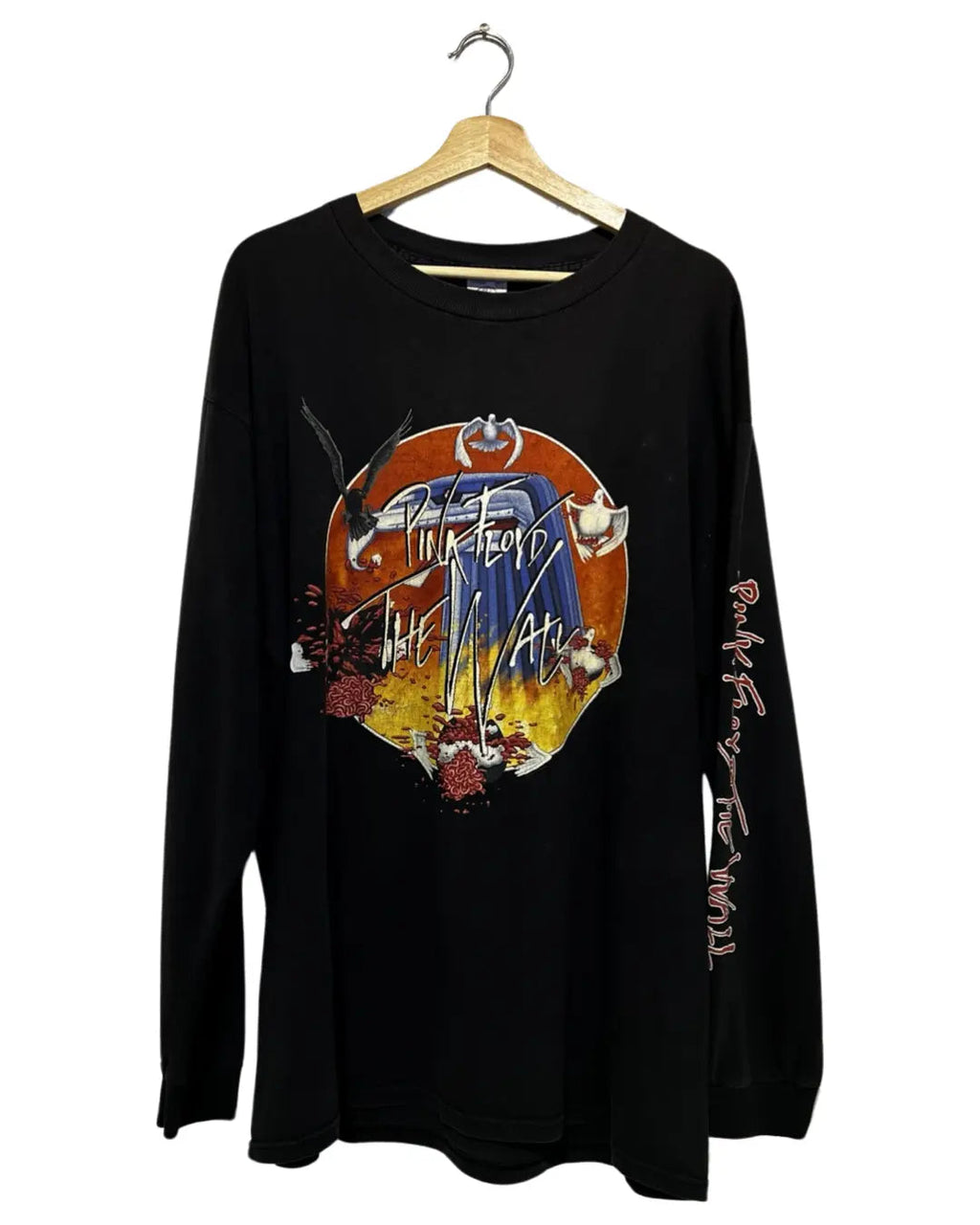 Vintage 90s Pink Floyd The Wall L/S Tee product image 1