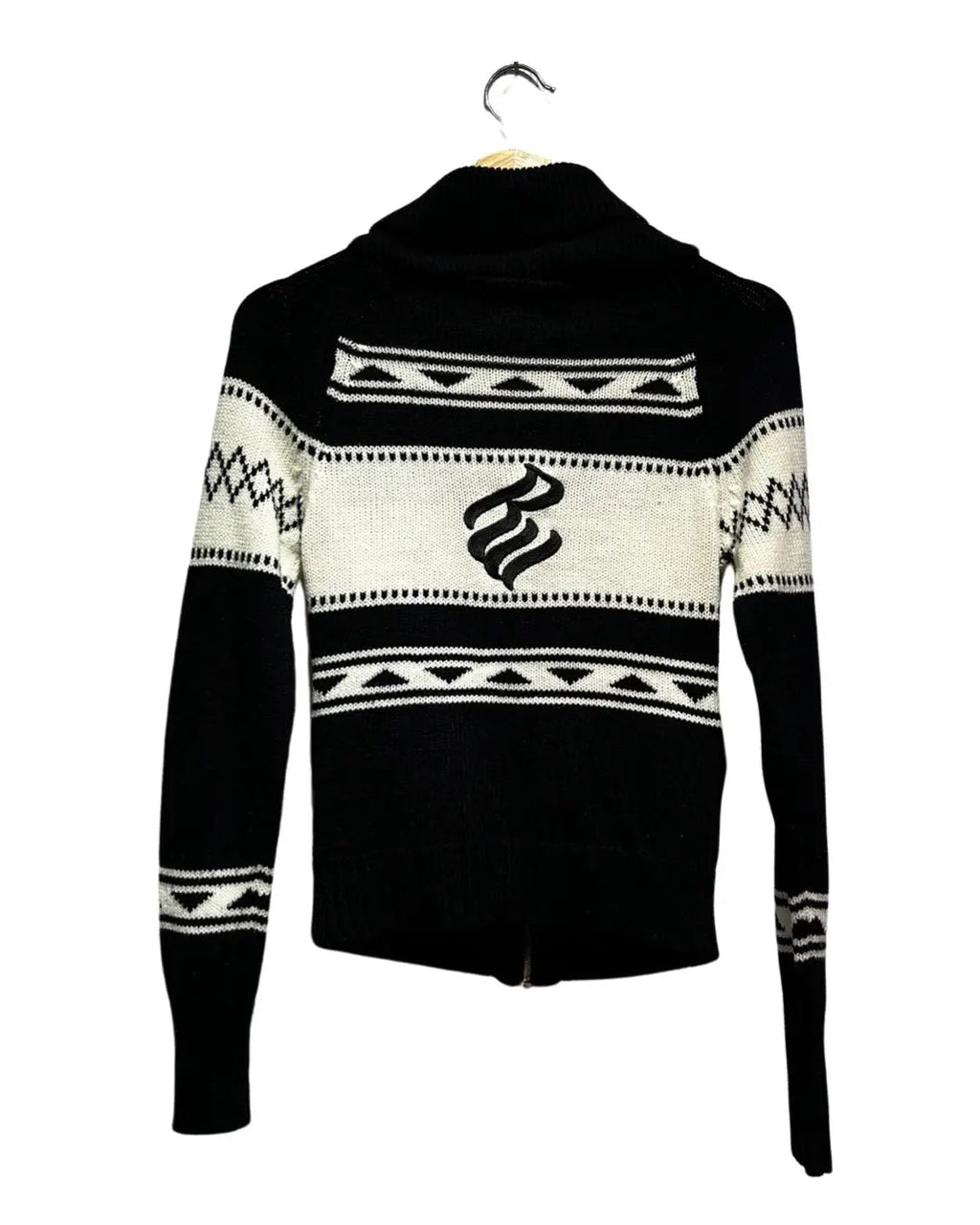 Vintage y2k Rocawear Knits Womans Zip Up Sweater