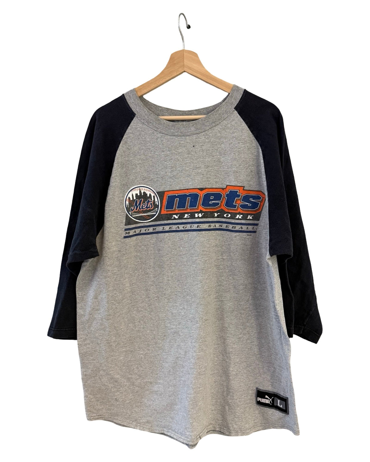 Vintage New York Mets Quarter Sleeve Tee product image 1