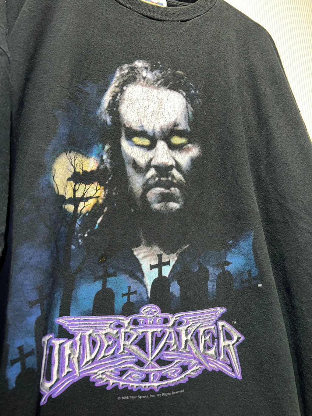 Vintage 1998 WWF The Undertaker RIP Promo Tee product image 2