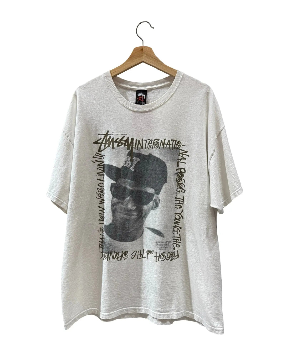 Vintage Stussy Japan Chiba Parco Mike Miller Photo Tee product image 1