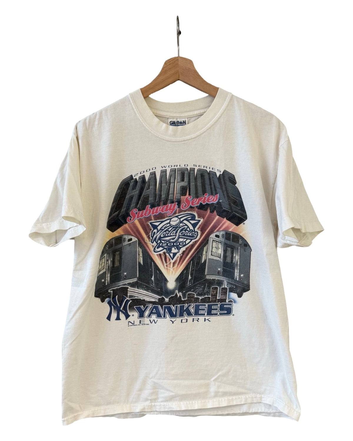 Vintage 2000 New York Subway Series Yankees Tee product image 1