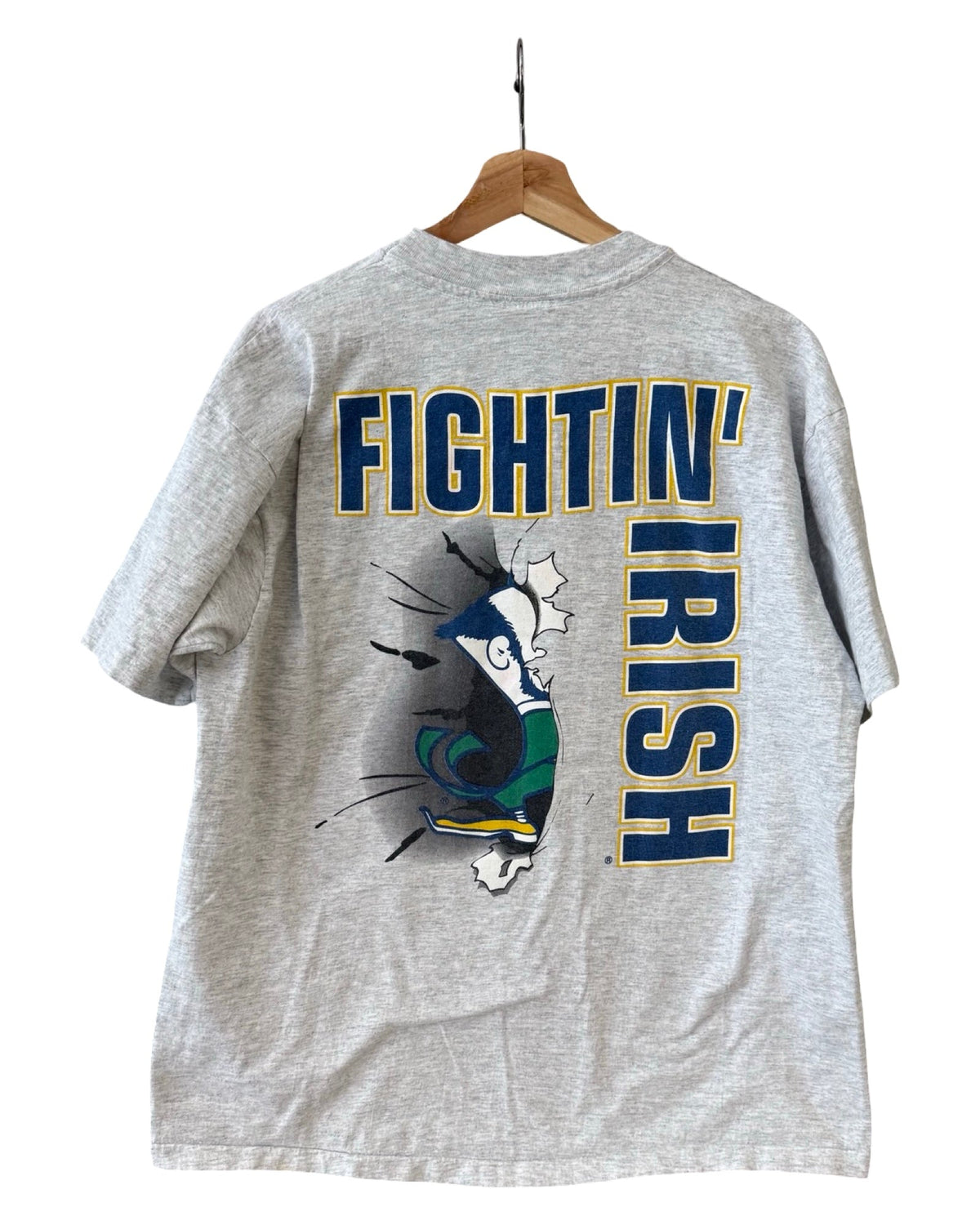 Vintage 90s Notre Dame Fighting Irish Nutmeg Breakout Tee product image 2