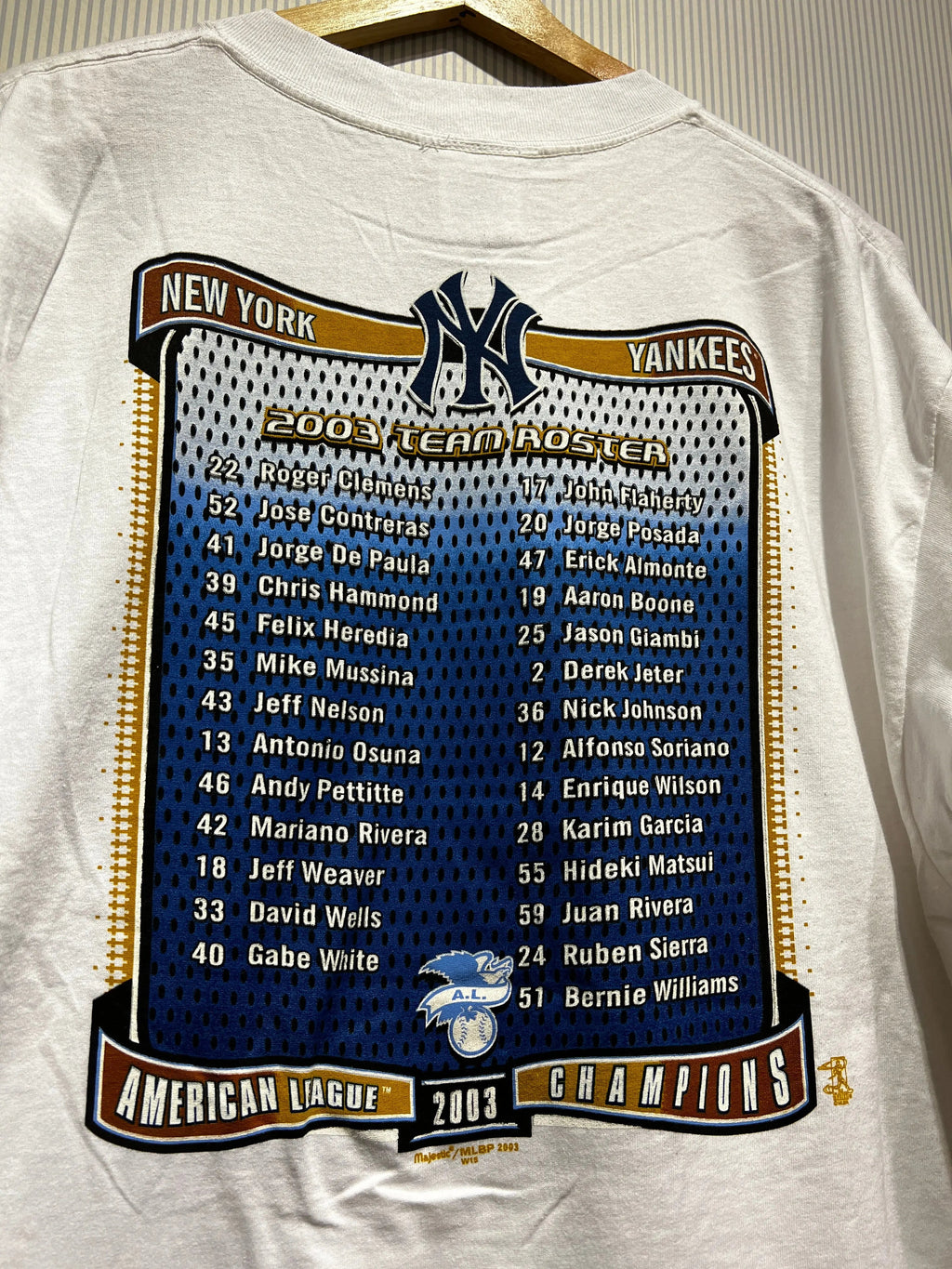 Vintage DS 2003 New York Yankees World Series Tee product image 4
