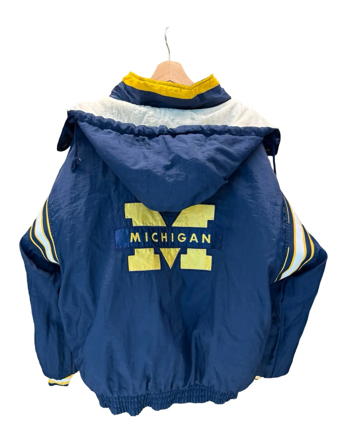 Vintage 90s Reversible Michigan University Pro Player Jacket product image 3