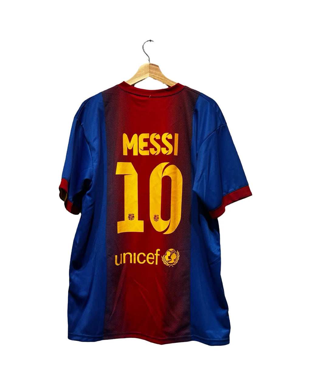 Vintage Messi 10 Barcelona Rep Soccer Jersey product image 2
