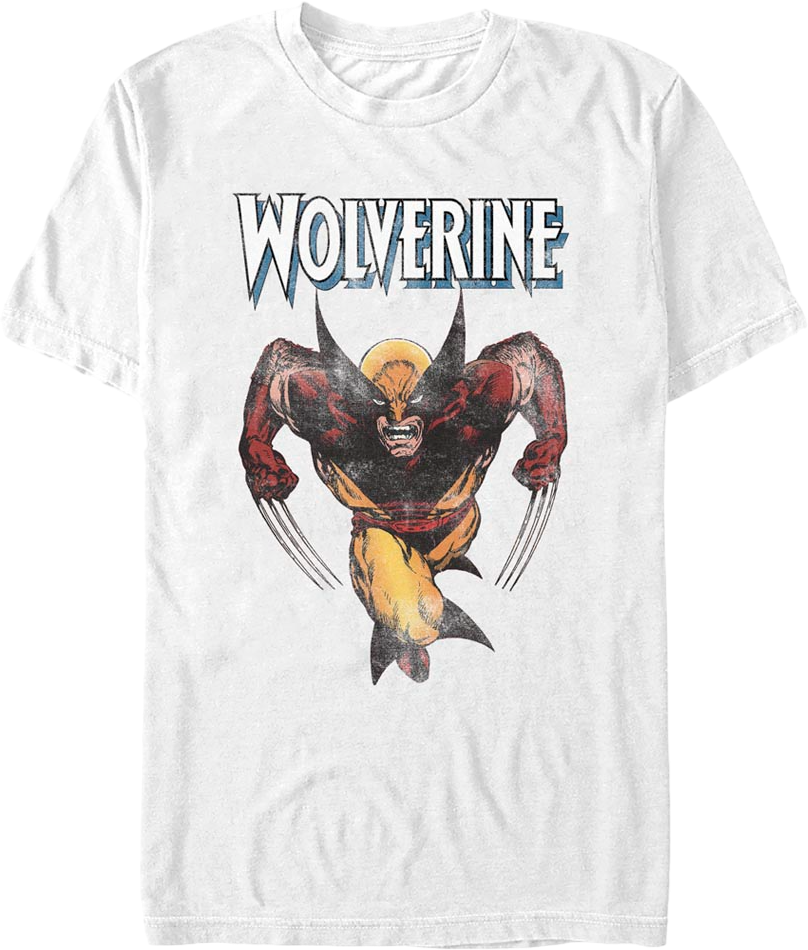Wolverine Strike Pose Marvel Comics T-Shirt product image 2