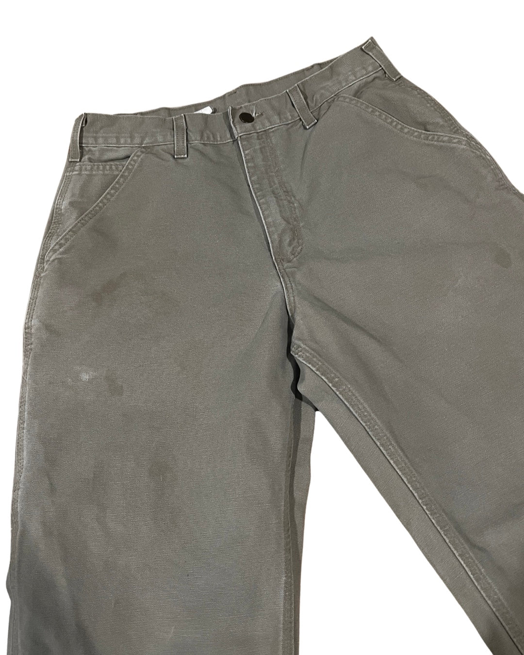 32 x 32 Vintage 90s Carhartt Light Gray Pants product image 4