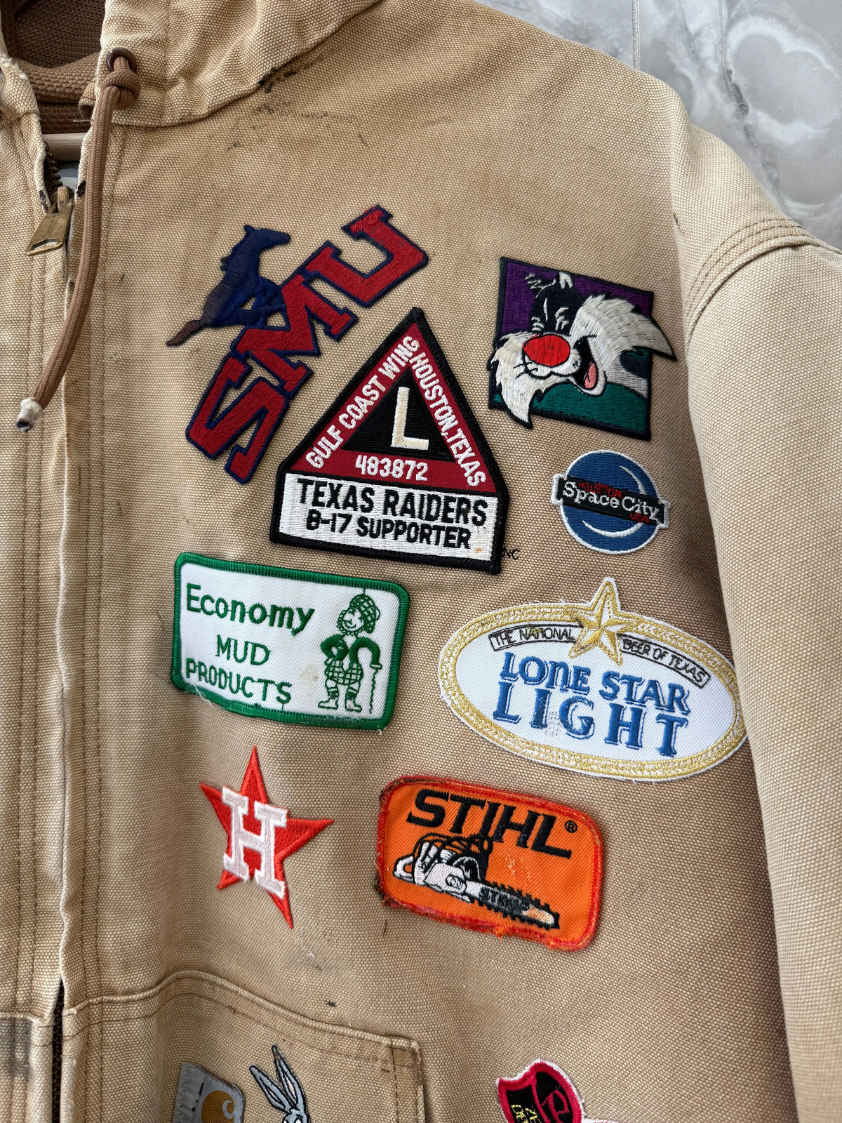 Vintage Carhartt Patchwork Jacket product image 3