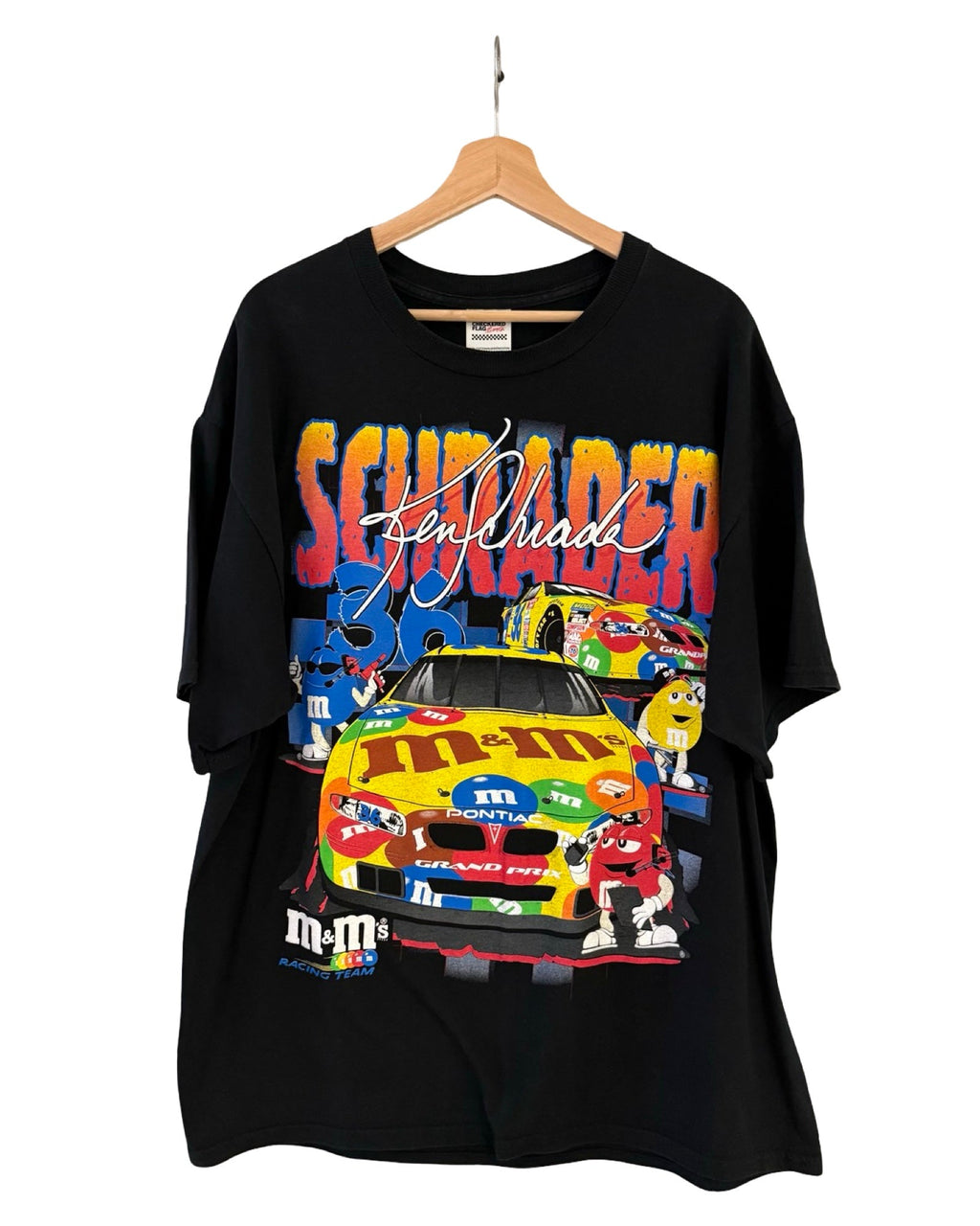 Vintage 2000 Nascar Ken Shrader M&Ms Racing Tee product image 1