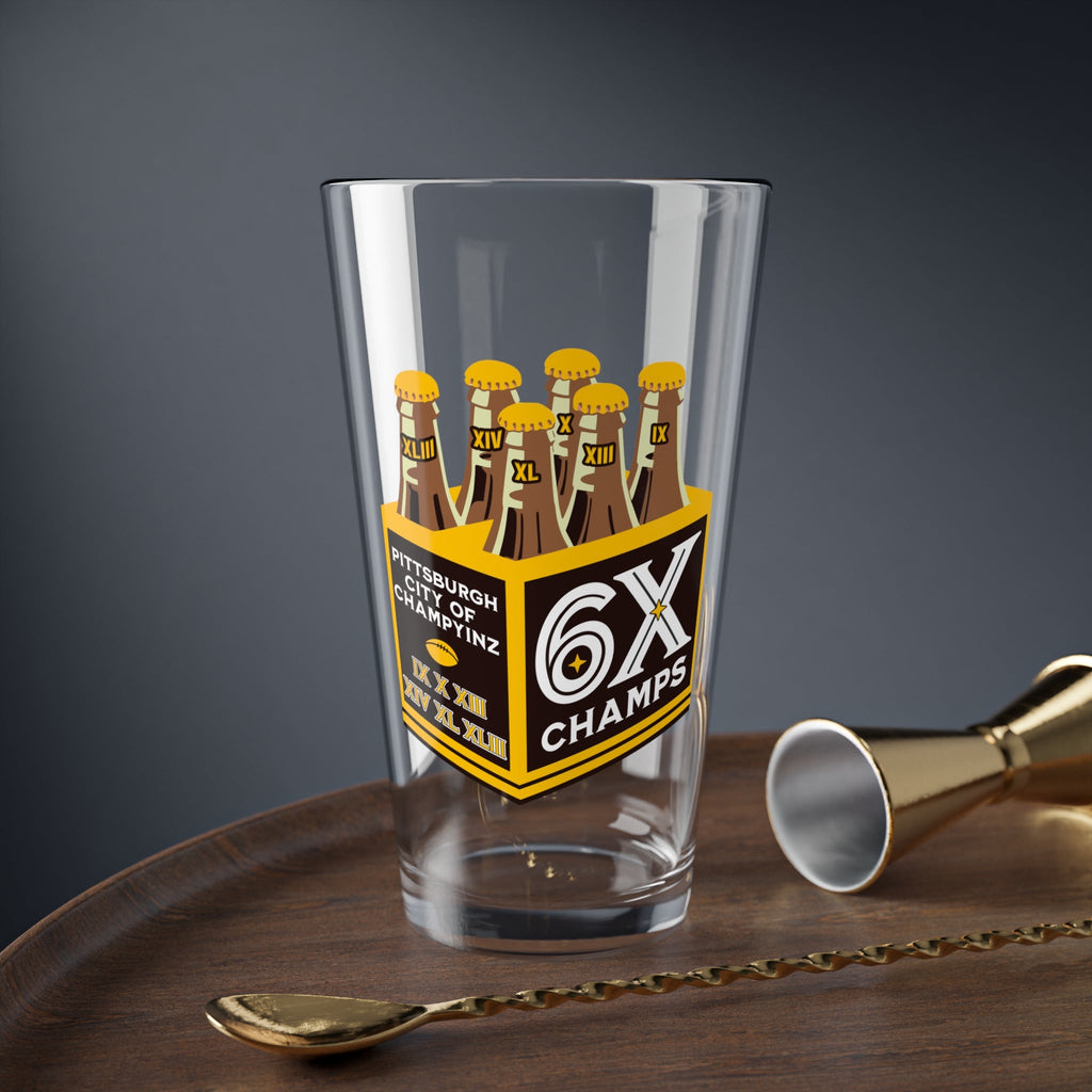 Pittsburgh Six Pack | Pint Glass