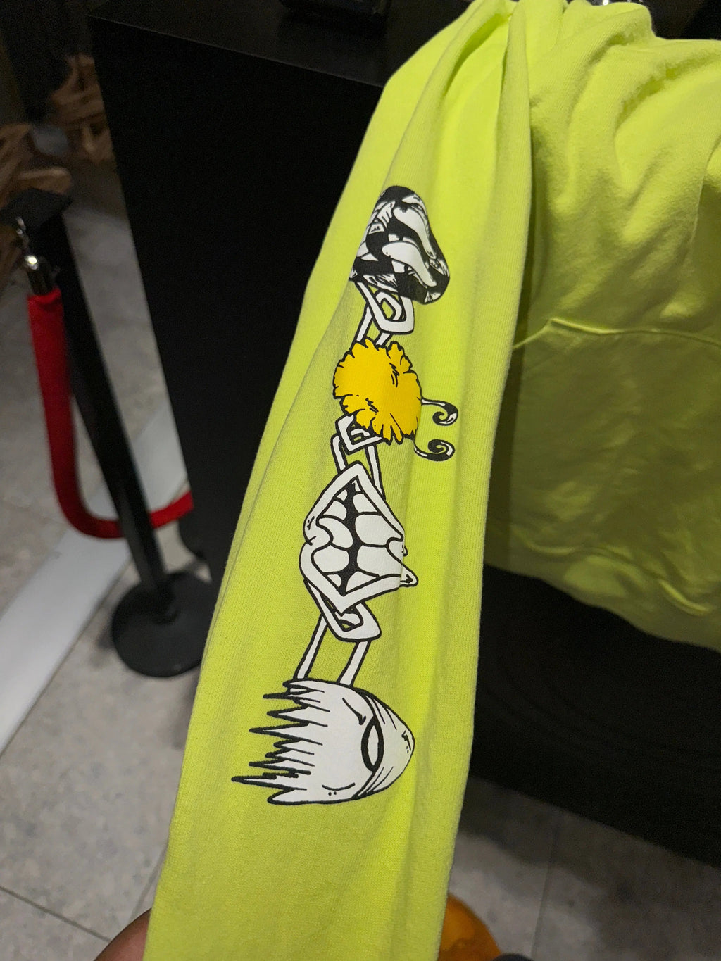 Chrome Hearts Matty Boy Lime Green Hoodie product image 5