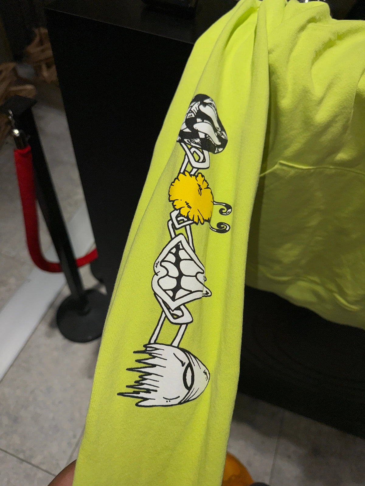 Chrome Hearts Matty Boy Lime Green Hoodie product image 5