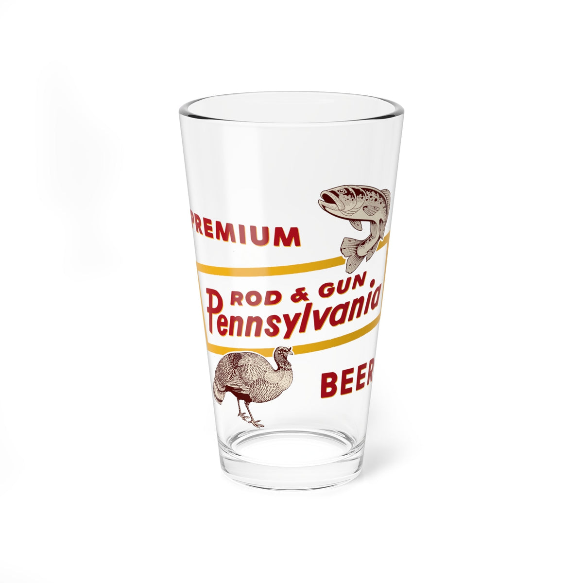Rod  and  Gun Pennsylvania Beer | Pint Glass