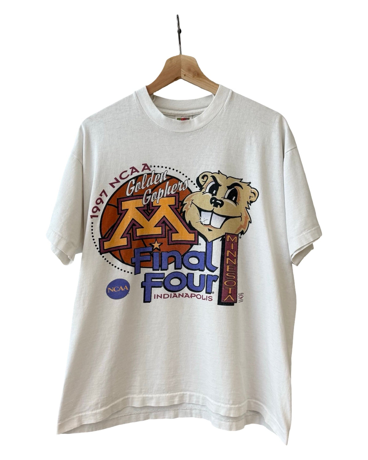Vintage 1997 NCAA Final Four Minnesota Gophers Tee product image 1
