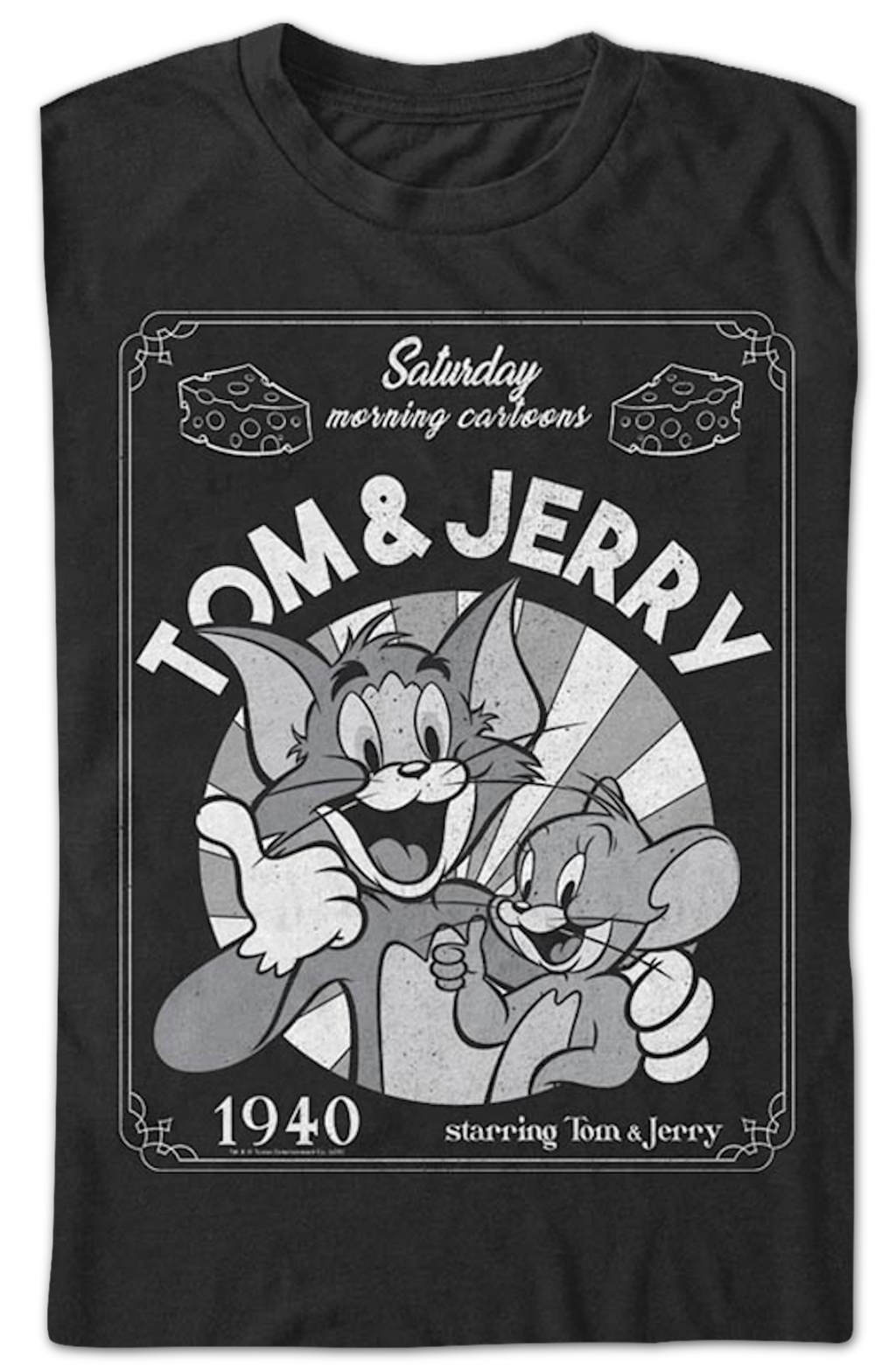 1940 Cartoon Tom And Jerry T-Shirt product image 2