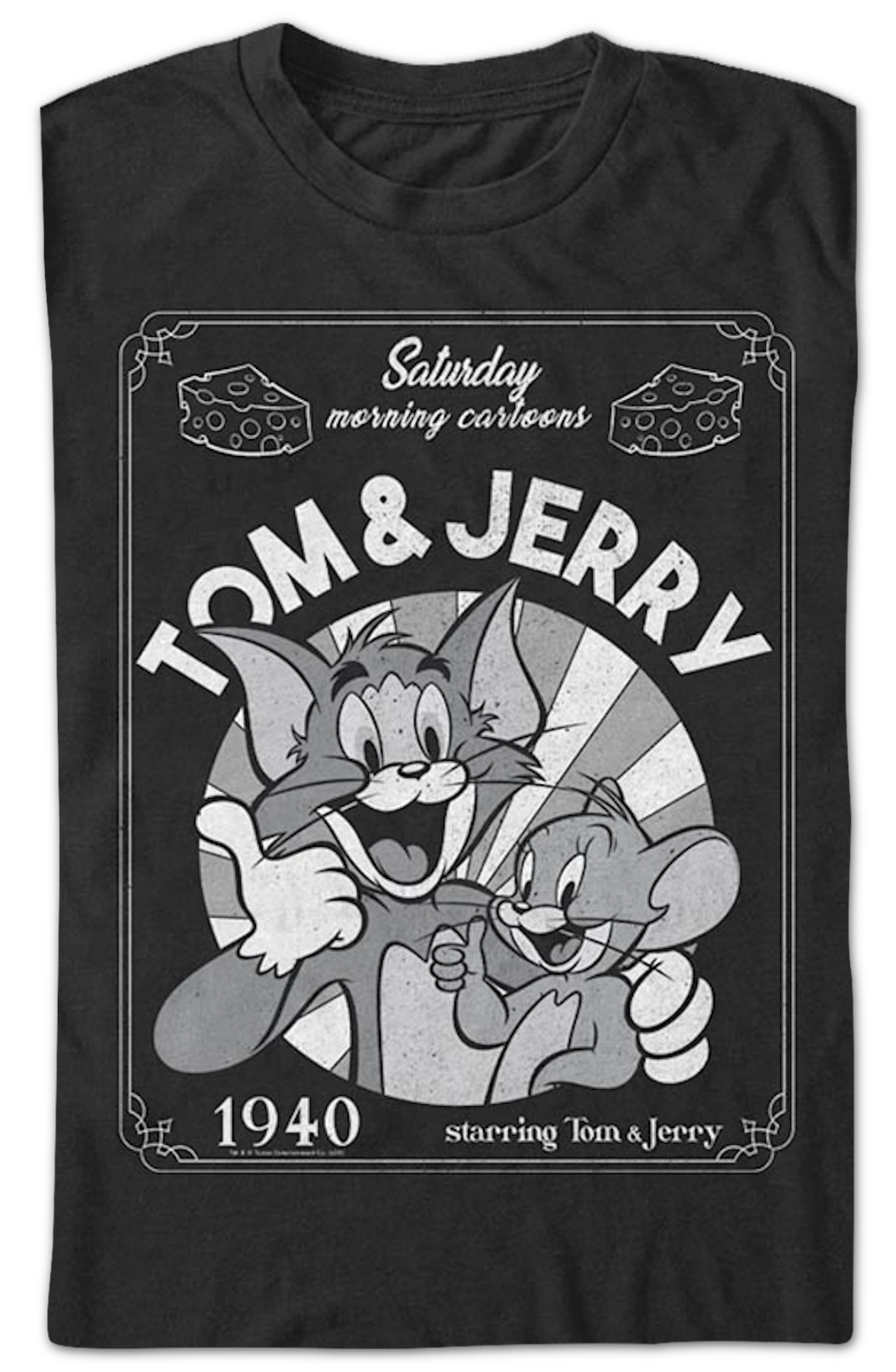 1940 Cartoon Tom And Jerry T-Shirt product image 2
