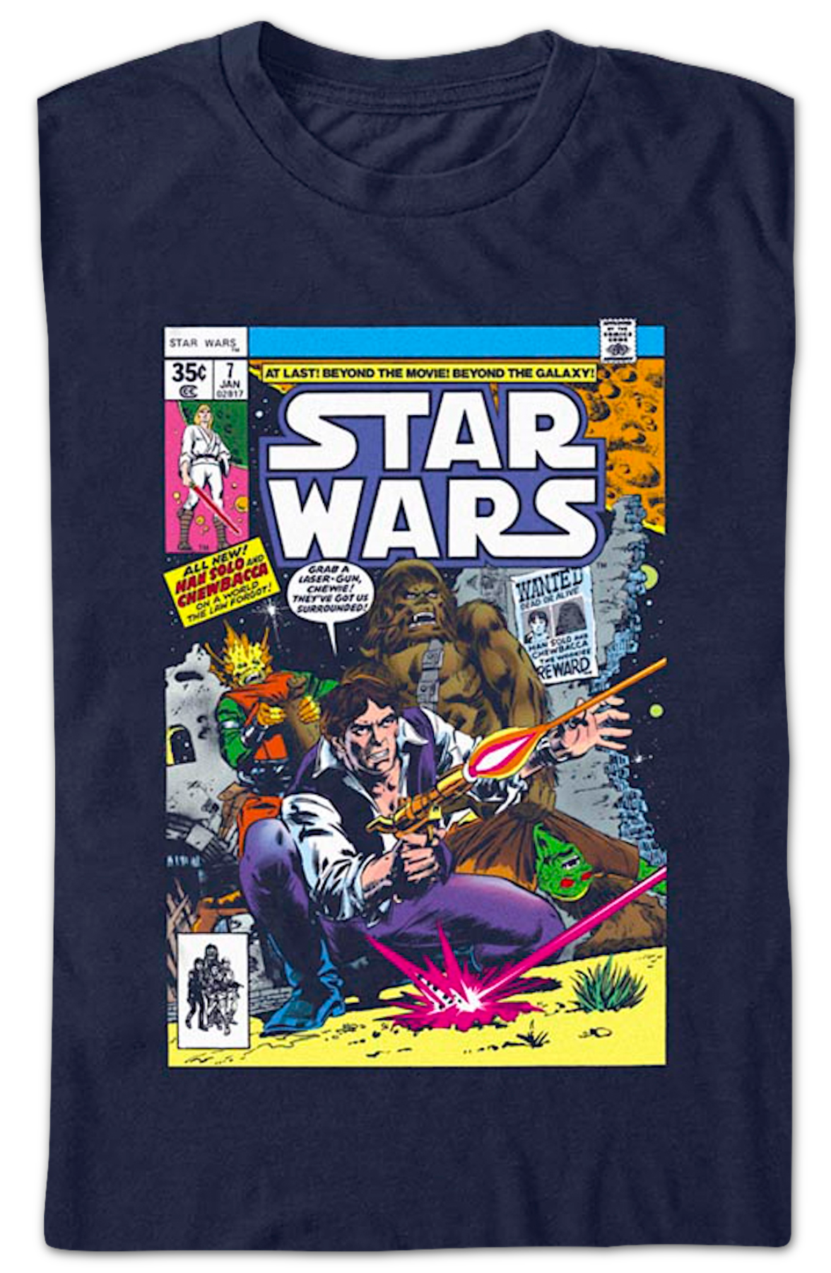 1977 Comic Book Cover Star Wars T-Shirt product image 2