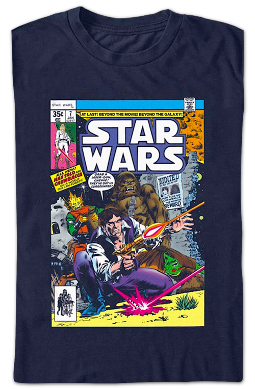 1977 Comic Book Cover Star Wars T-Shirt product image 2