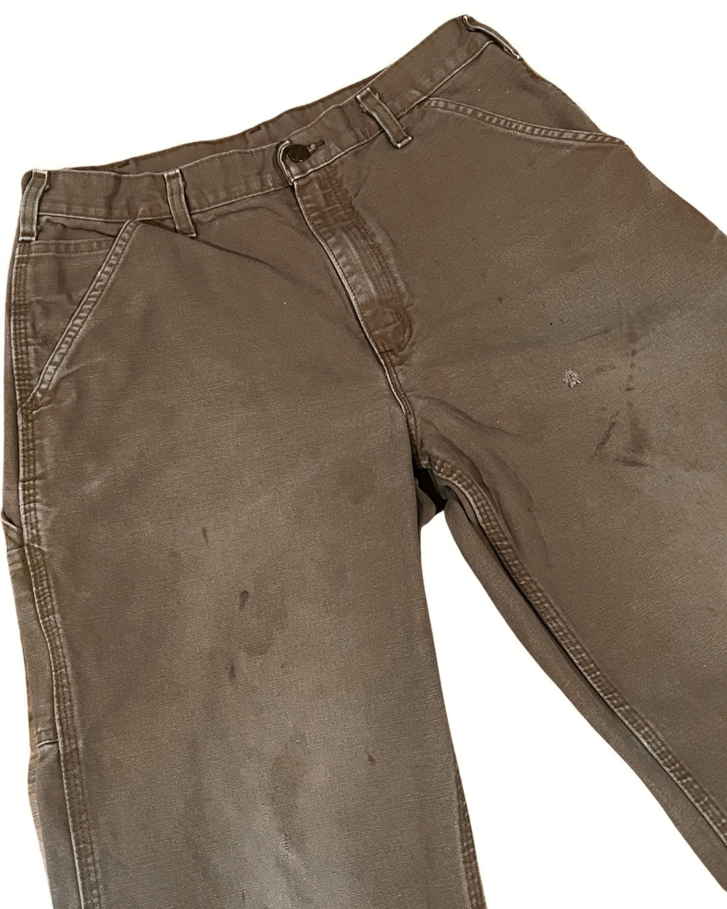 34 x 32 Vintage Distressed Carhartt Light Brown Carpenter product image 4