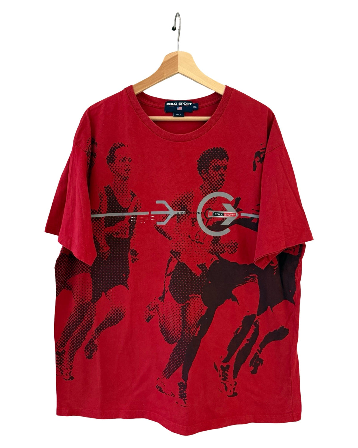 Vintage Polo Ralph Lauren Sport Track Team Tee product image 1