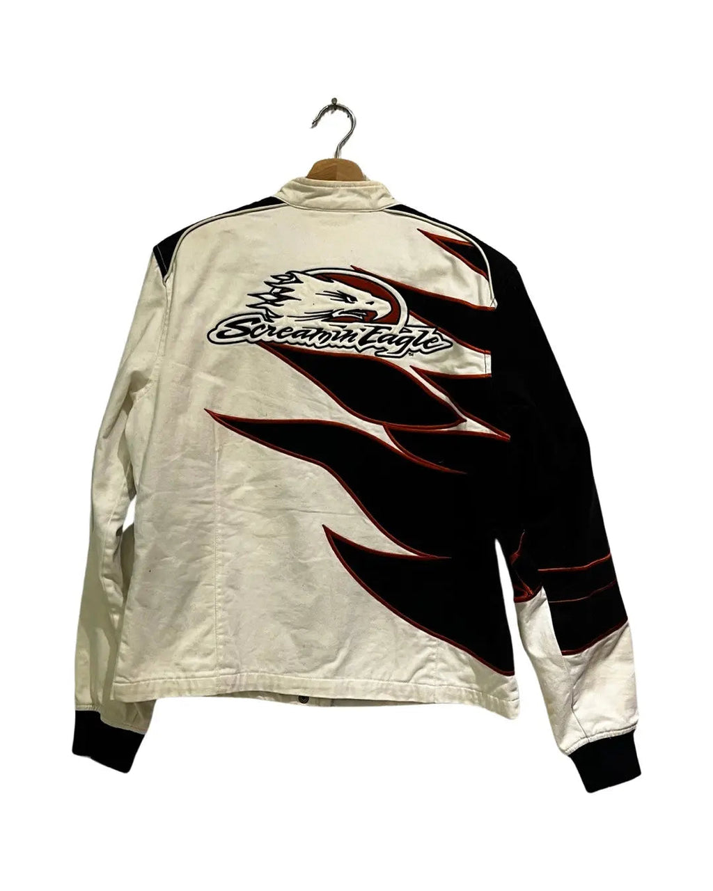 BJ y2k Harley Davidson Flames Motorcycle Jacket product image 2