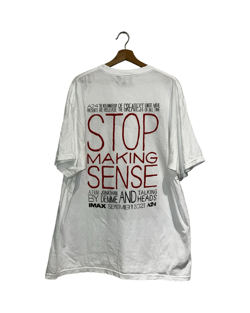 Archive A24 Talking Heads Stop Making Sense Movie Promo Tee product image 2