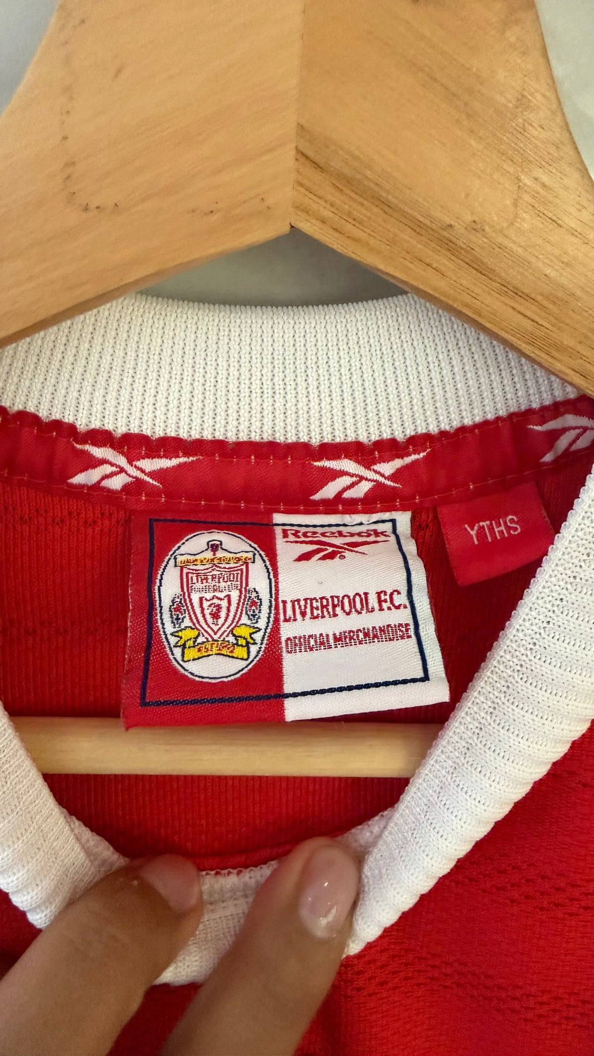Vintage 1998 Reebok England Liverpool Football Club product image 3