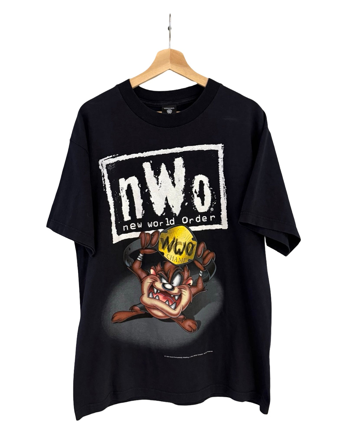 Vintage 1998 WWF New World Order Taz NWO Wrestling Promo Tee product image 1