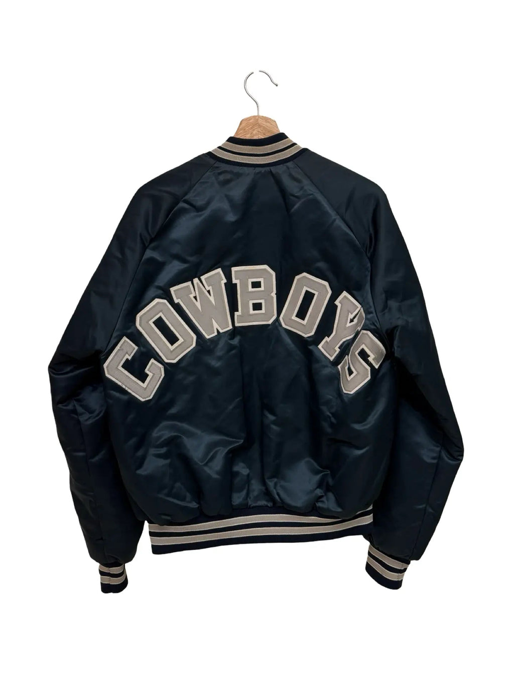 Vintage 90s Dallas Cowboys Satin Chalkline Team NFL Jacket product image 2