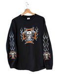Vintage Alter Ego Motorcycle Long Sleeve Flames Tee product image 1