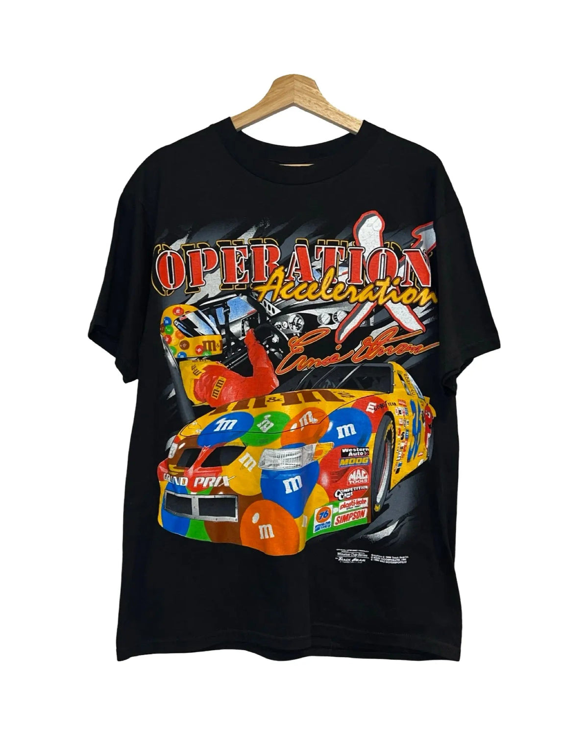 Vintage 1999 M&Ms Nascar Ernie Irvan Tee product image 1