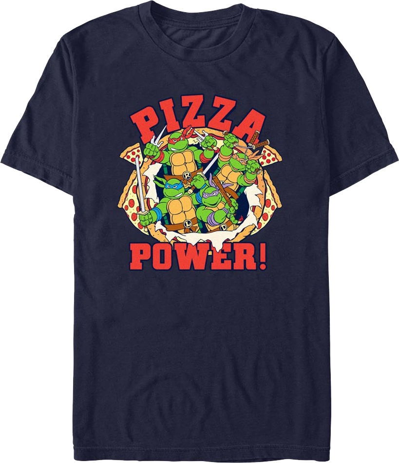 Pizza Power Teenage Mutant Ninja Turtles T-Shirt product image 1
