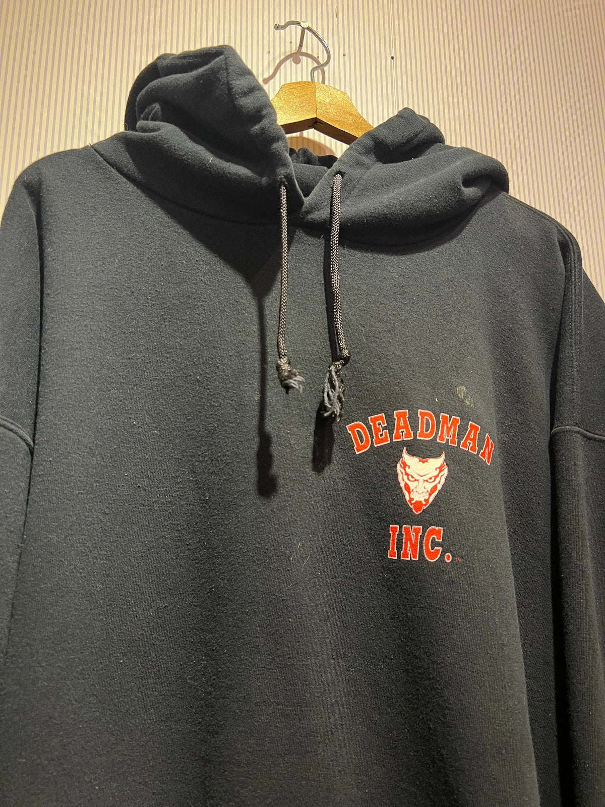 Vintage 2001 WWF The Undertaker Deadman Inc Hoodie product image 2