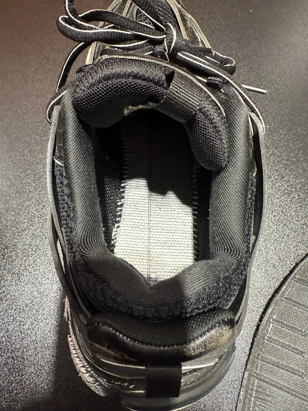 Balenciaga Faded Black Track Runner Size 8