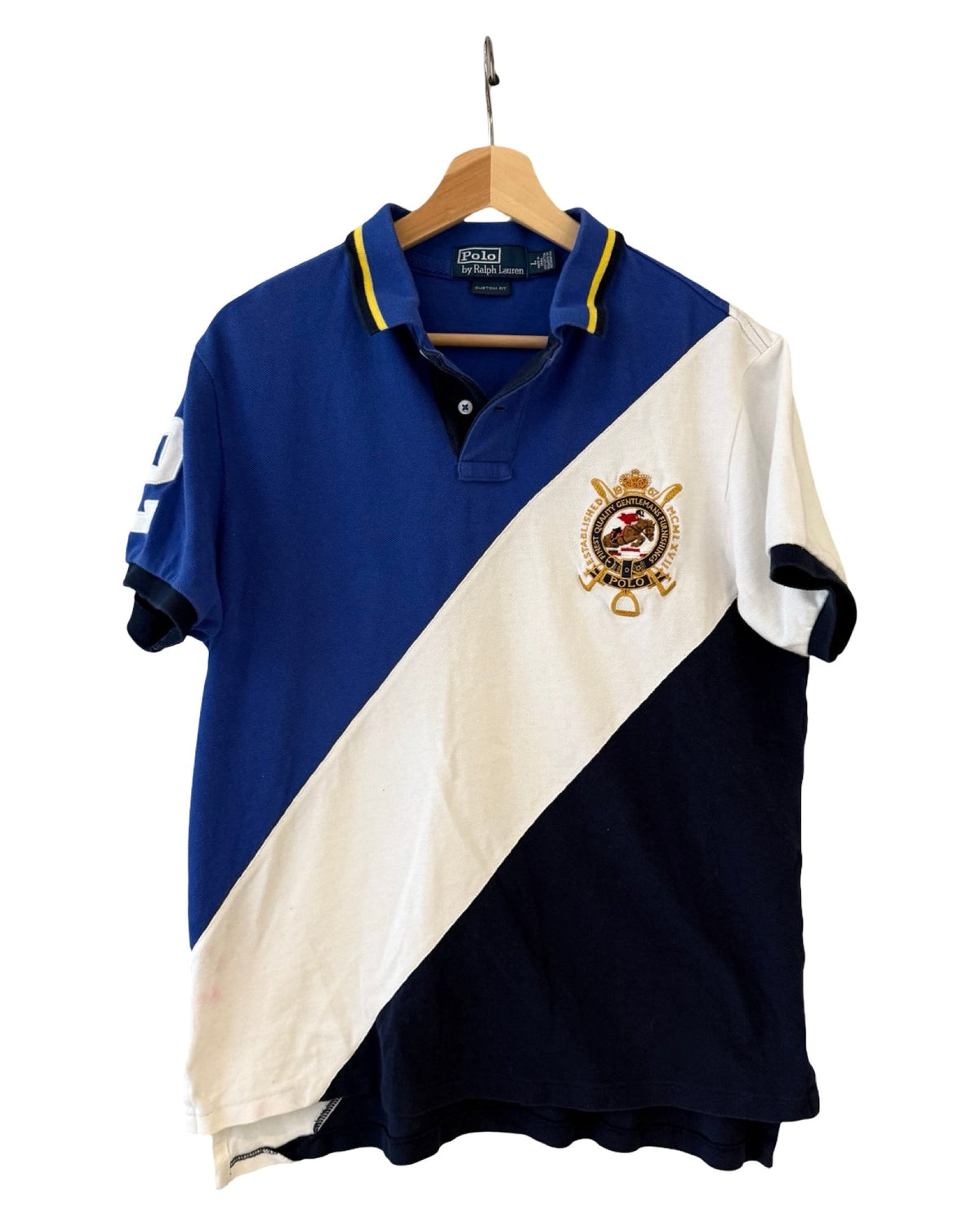 Vintage Polo Ralph Lauren Blue White Shirt product image 1
