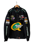 Vintage 90s Nascar Jeff Hamilton Quaker State Racing Jacket product image 1