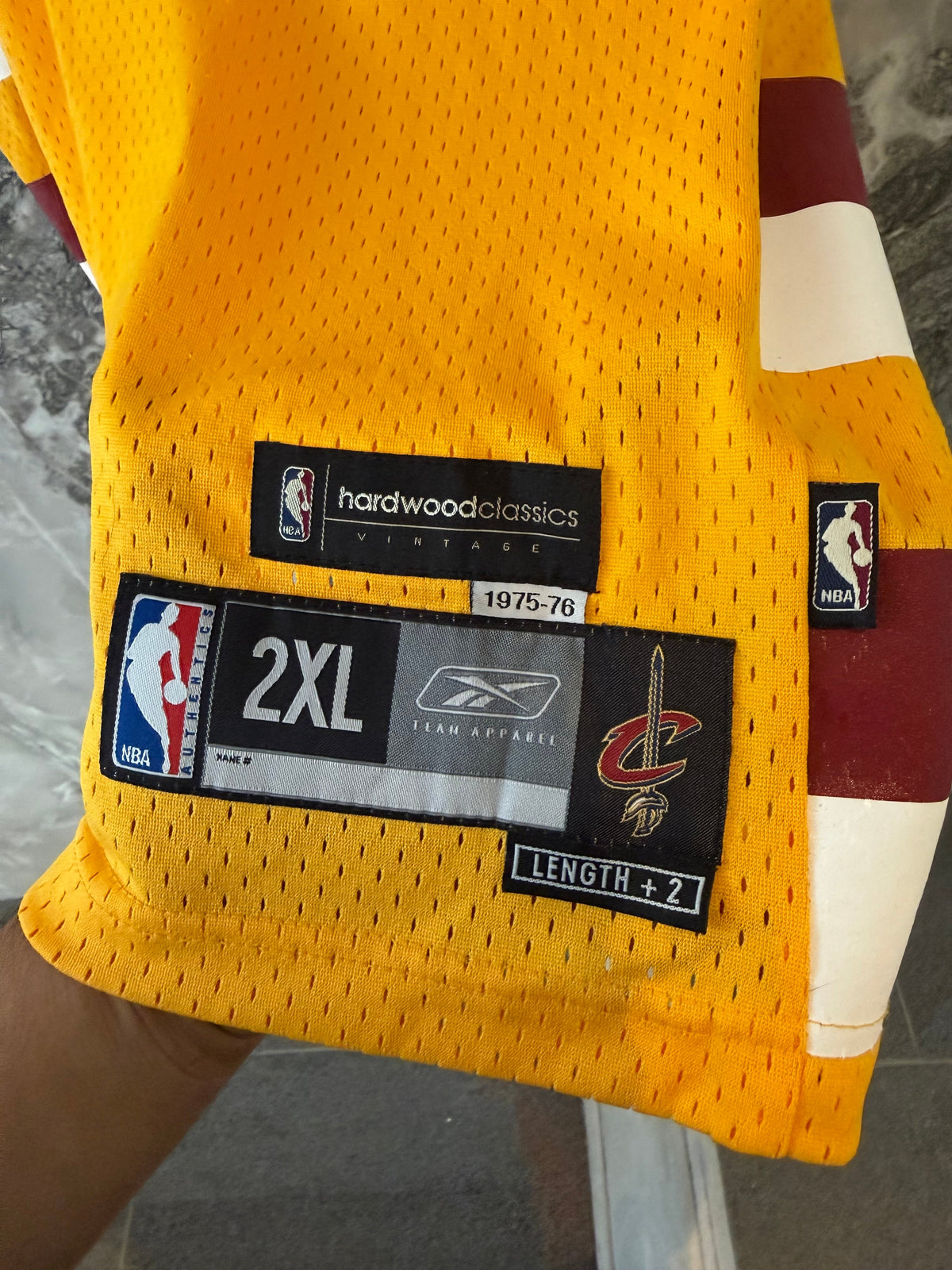 Vintage LeBron James 23 Cleveland Cavaliers 1975 Hardwood product image 5