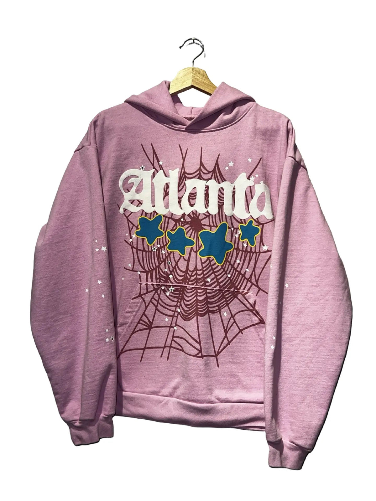 Archive Sp5der Atlanta Pink Hoodie product image 1