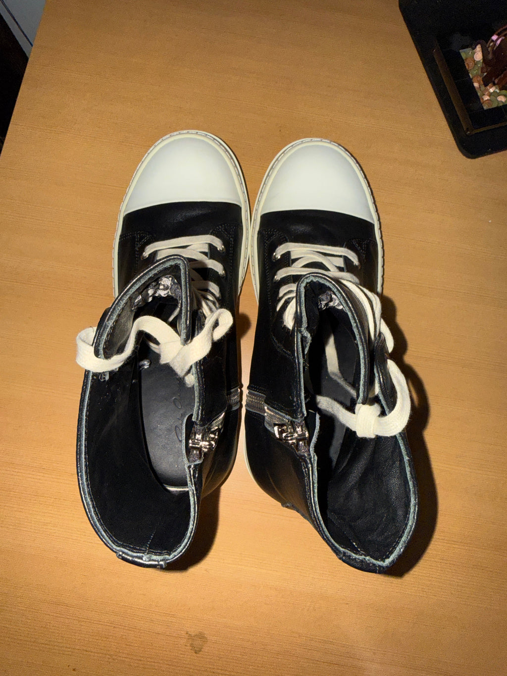 Size 8 Rick Owens Mainline Ramones High