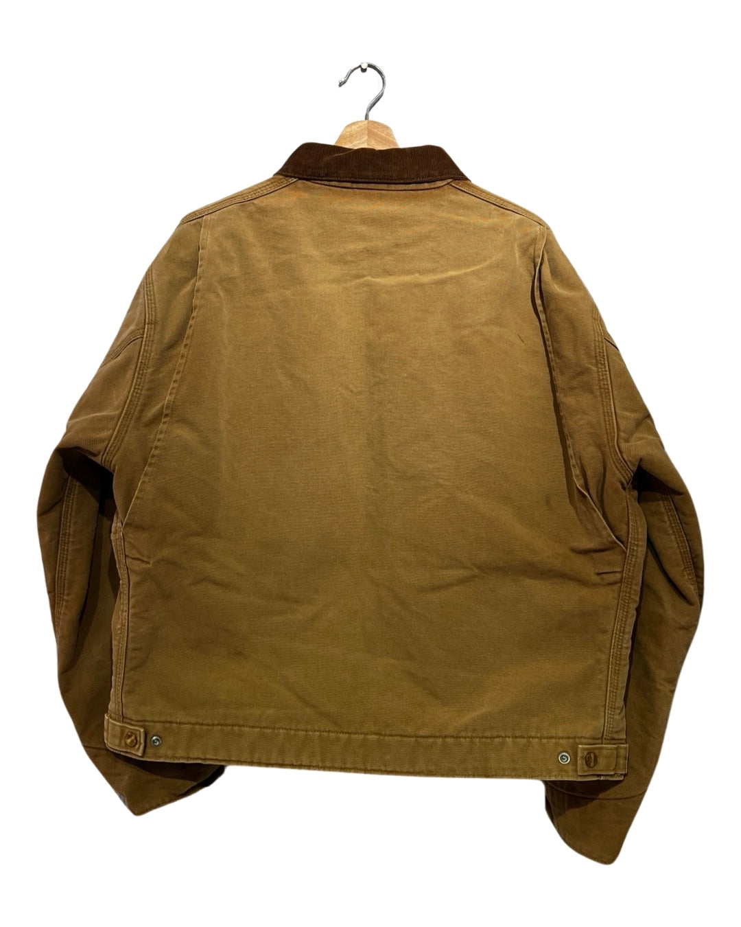 Vintage 90s Carhartt Detroit Tan Zip Up Jacket product image 3