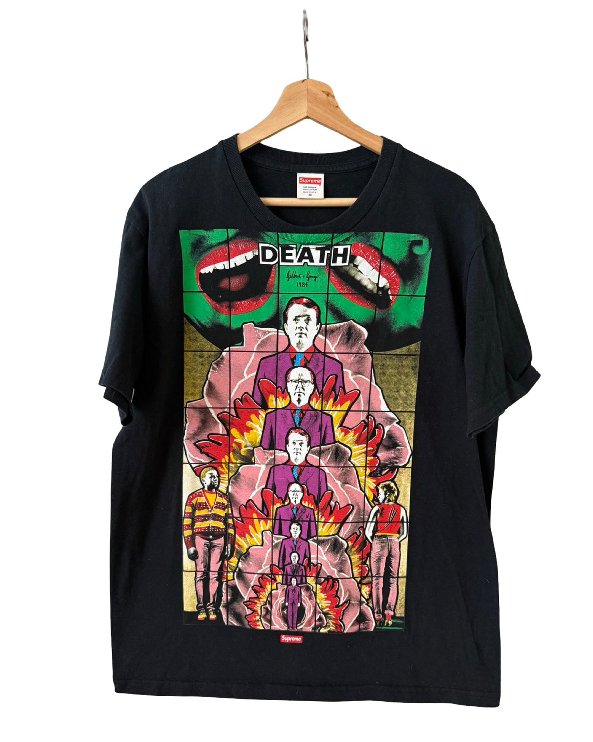 Supreme x Gilbert & George Death Tee product image 1