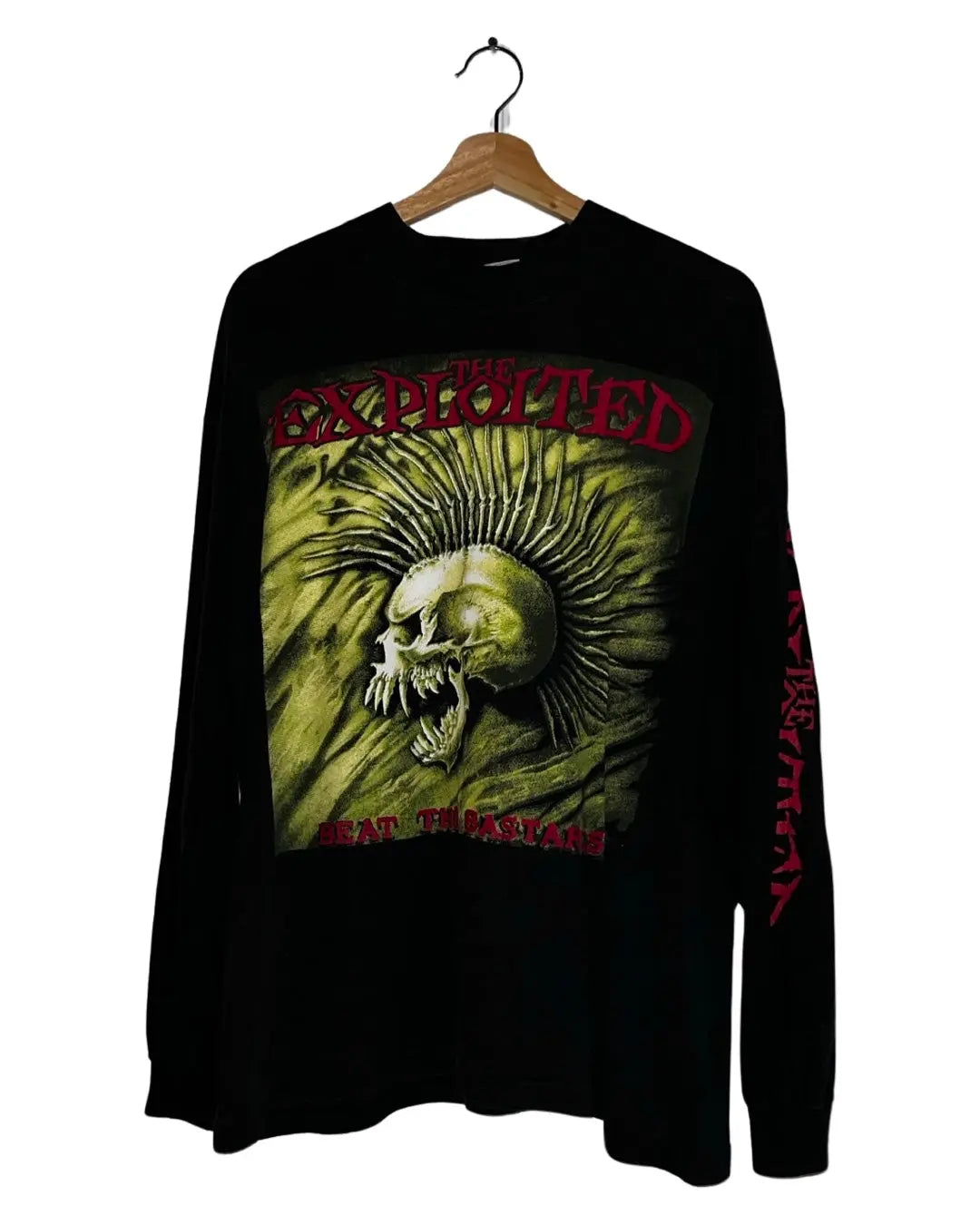 Vintage Rare 90s The Exploited L/S Punk Tee product image 1